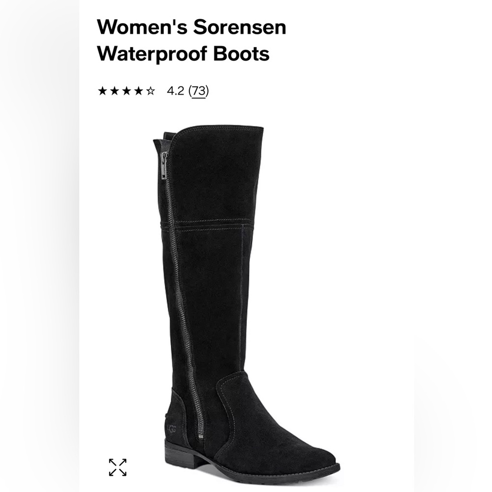 UGG Women's Sorensen Boot, Black size 11